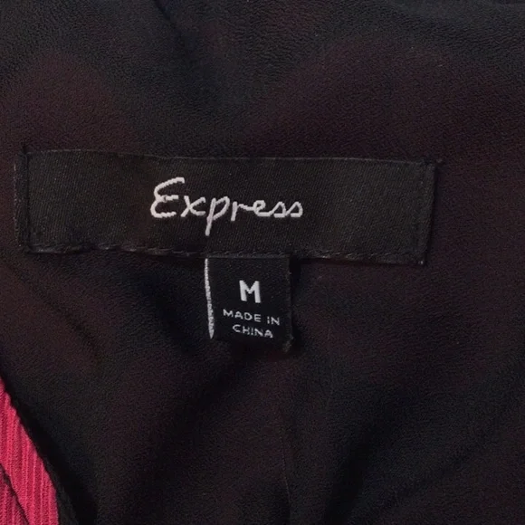 Express Silk Polka Dot Baby Doll Mini Sz M - Picture 9 of 14